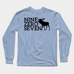 907 Alaska Moose Long Sleeve T-Shirt